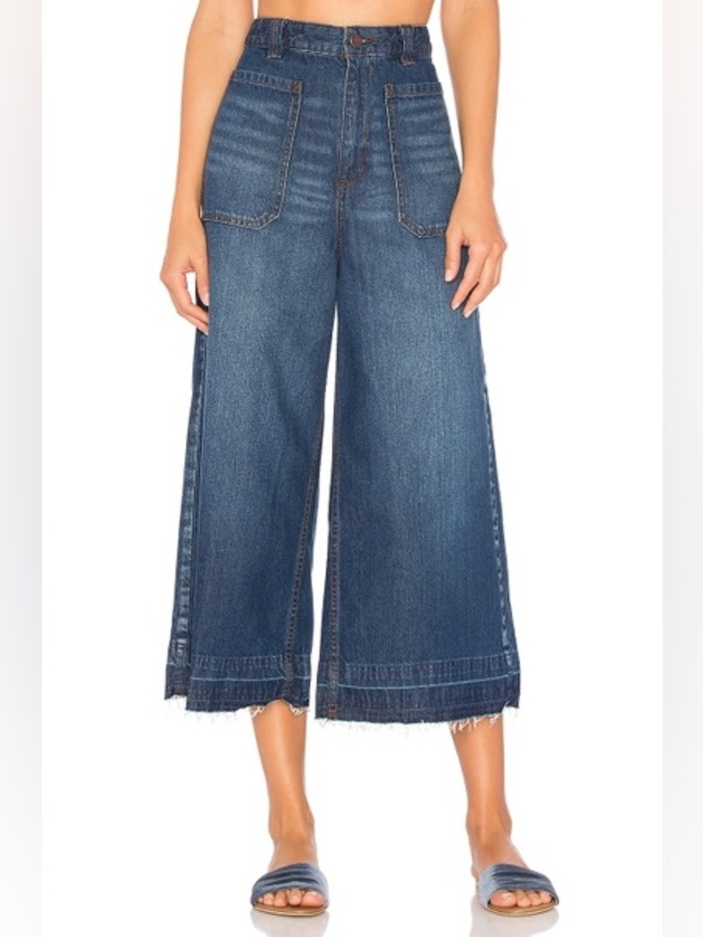 We the Free People Crop Jean Dawn to Dusk